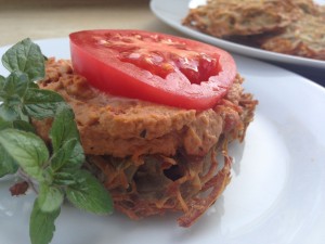 pieczone placki ziemniaczane