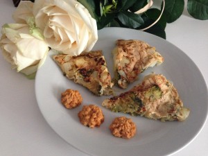 frittata z brokułem