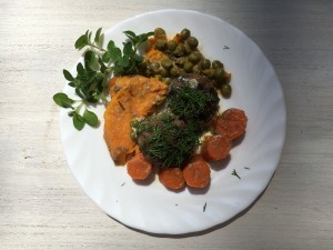 klopsy z indyka zapiekane z warzywami